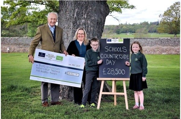 Schools Countryside Day wins Fallago support