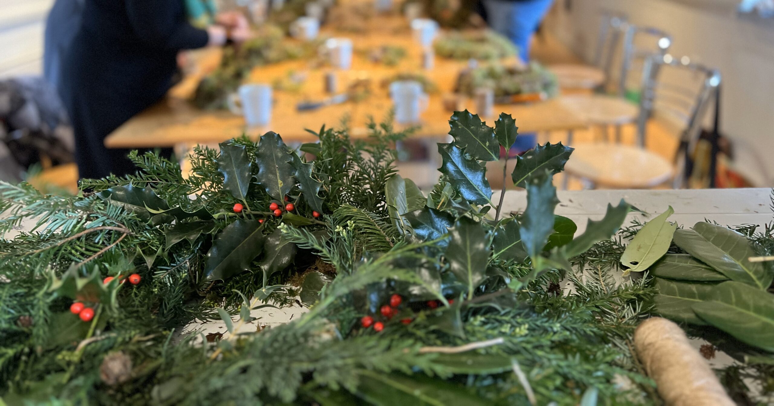 December Festive Wreath Making Workshops