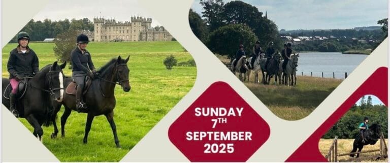 Duke of Buccleuch Hounds & Kelso Laddies Association Fun Ride at Floors Castle