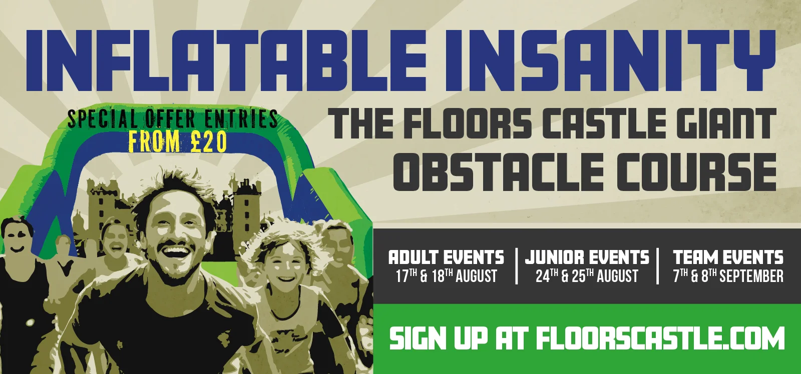 Borders Stately Home Floors Castle supports Cash For Kids