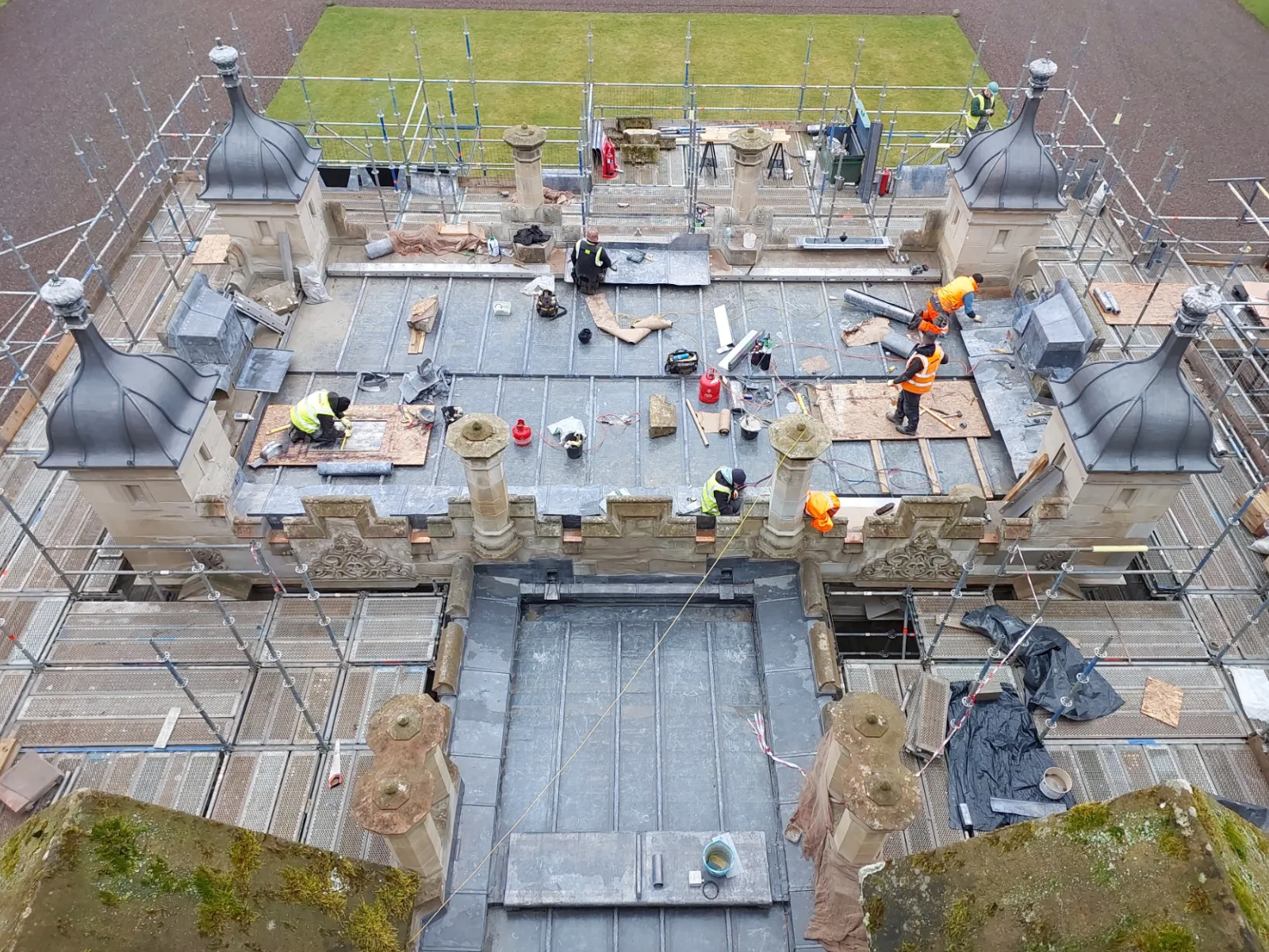 Floors Castle Roof Restoration Project (Update)